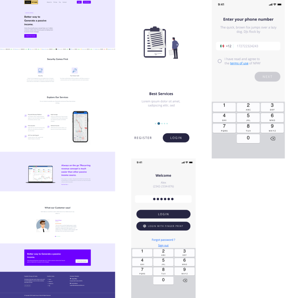 Website/App Design & Development portfolio Shreenology Infotech