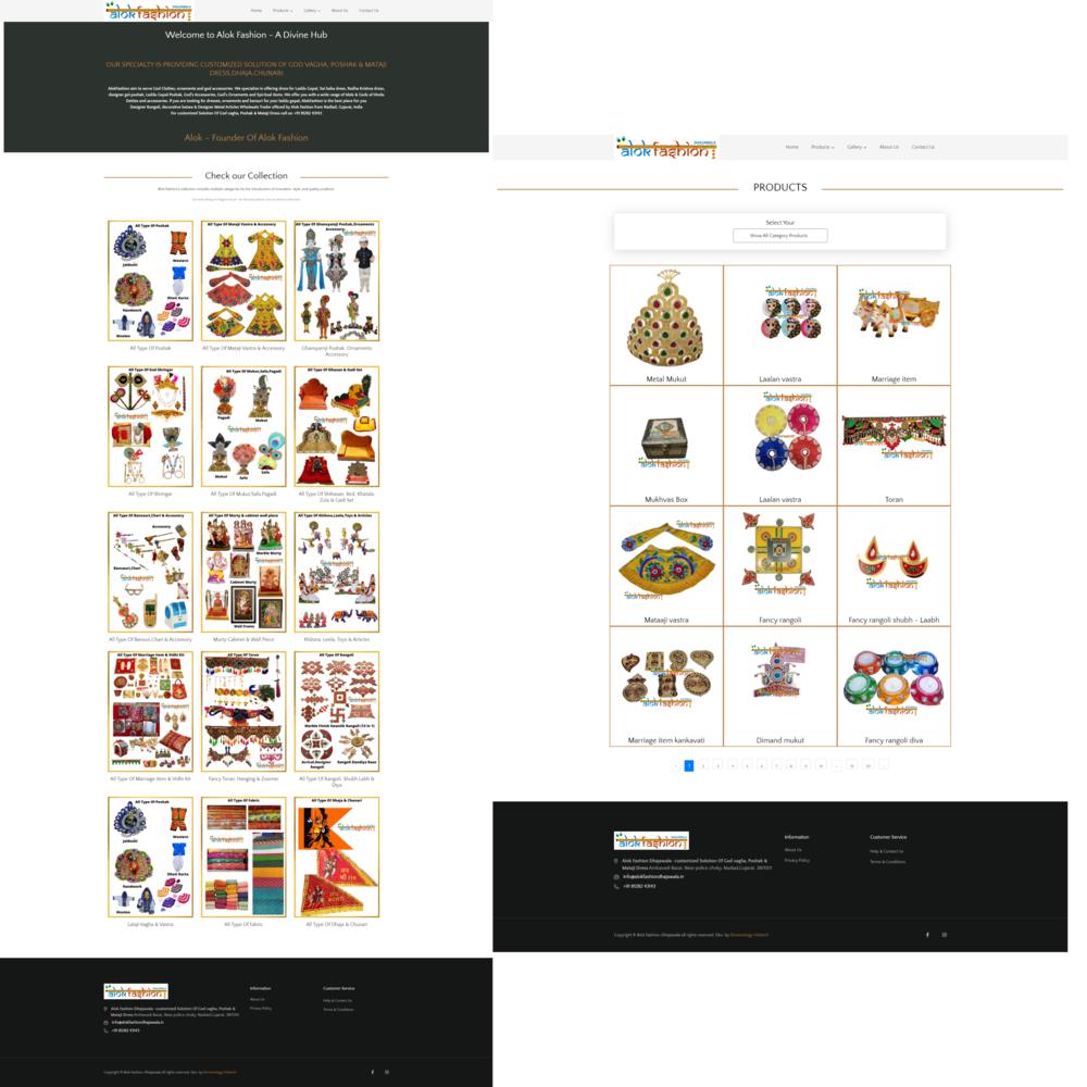 Website Design & Devlopment portfolio Shreenology Infotech